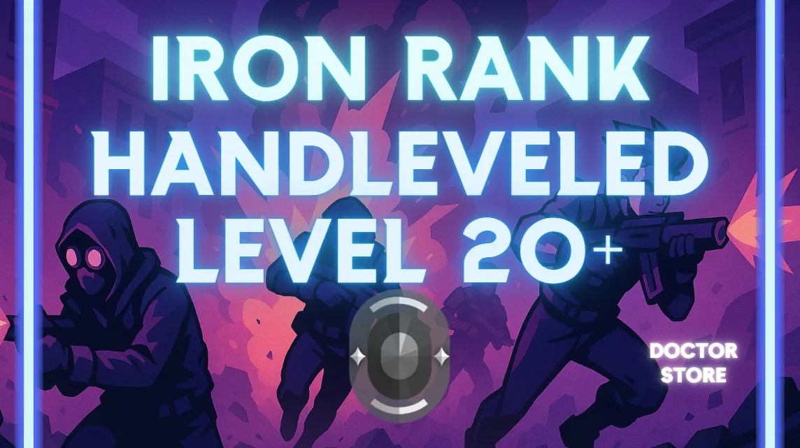 EU ✅ IRON (NEW ACT) ✅ HANDLEVELED ✅ PERFECT SMURF ✅ FULL ACCESS ✅ INSTANT DELIVERY ✅